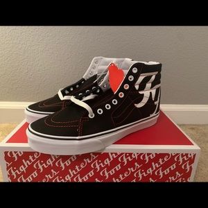 Vans x Foo Fighters 25th Anniversary Mens size 9.5